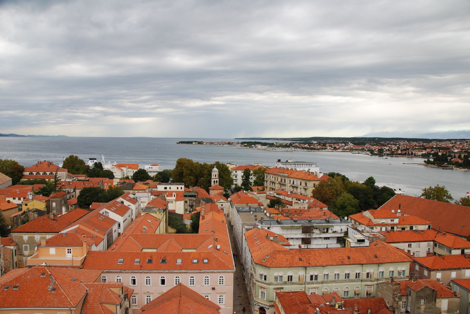 Панорамный вид в Задоре, Хорватия. Фото 11 – фотографии Хорватии