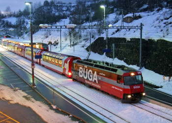 Ретийская железная дорога (Rhätische Bahn). Фото 34 – фотографии Швейцарии