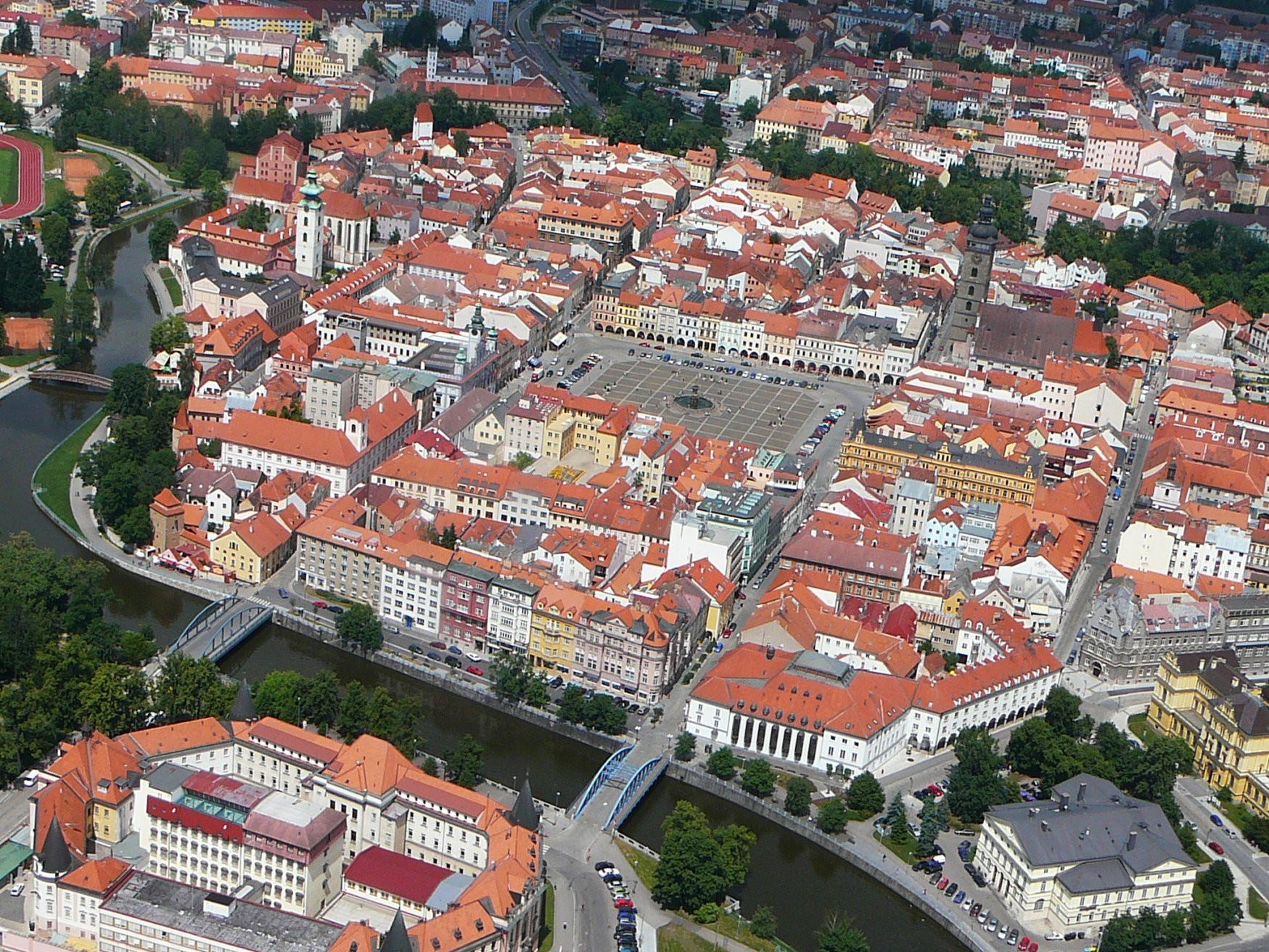 Ческе-Будеёвице, Чехия, фото № 69115 – фотографии Чехии