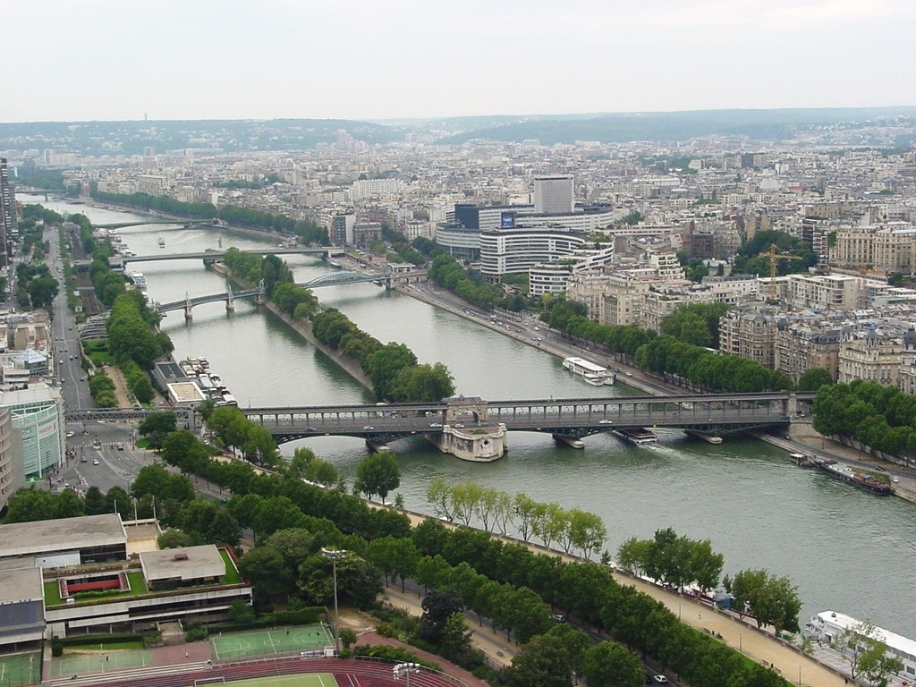 Панорамный вид в Париже, Франция. Фото 1 – фотографии Франции