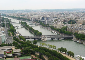 Панорамный вид в Париже, Франция. Фото 1 – фотографии Франции