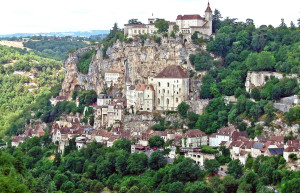 Дома в Рокамадуре, Франция. Фото 1 – фотографии Франции