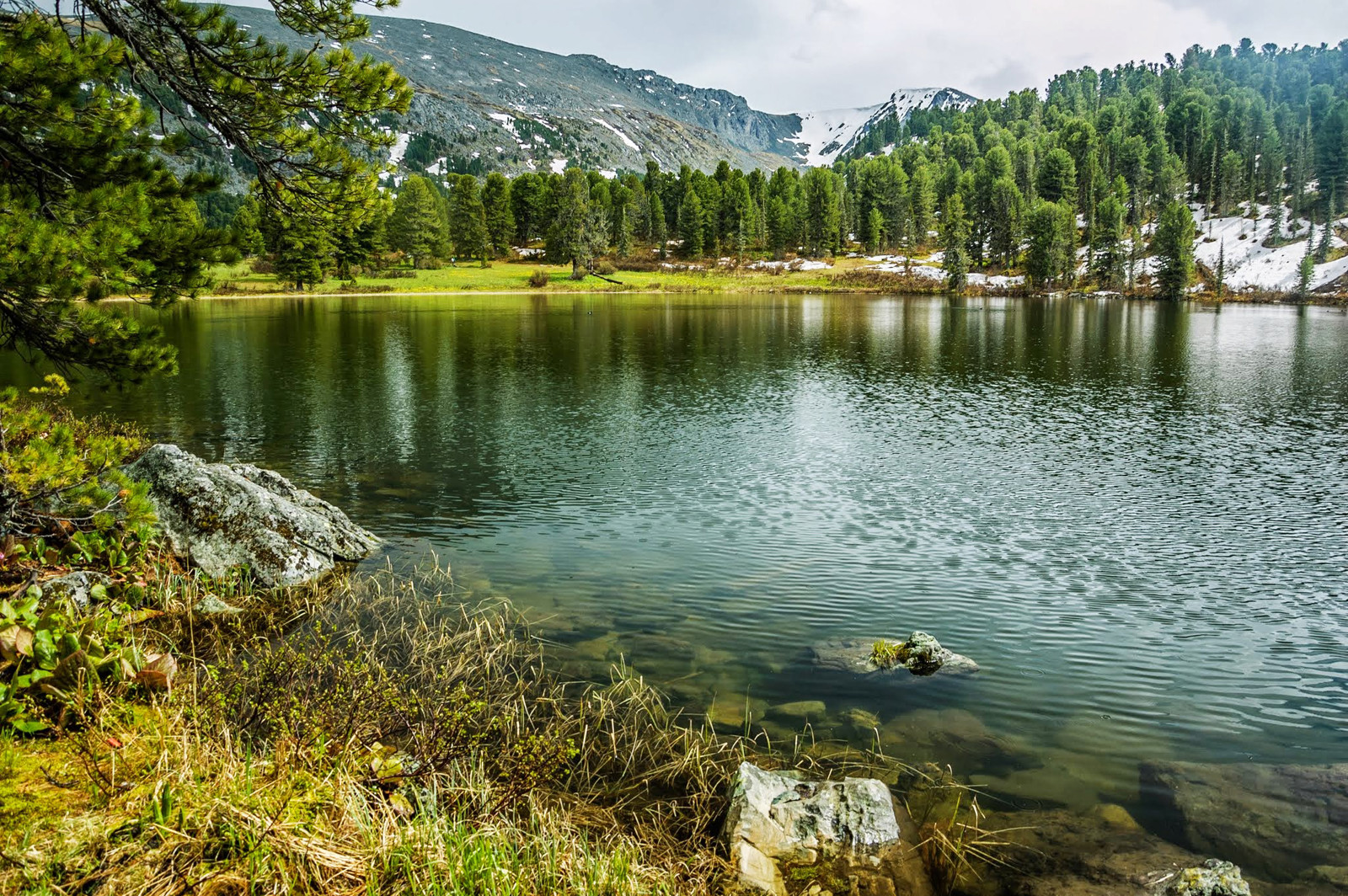 Каракольские озёра в Алтайском крае. Фото 3 – фотографии России
