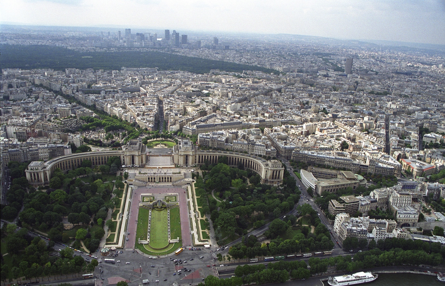 Панорамный вид в Париже, Франция. Фото 5 – фотографии Франции