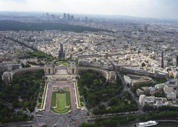 Панорамный вид в Париже, Франция. Фото 5 – фотографии Франции