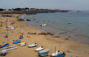 Пляж в Иль-Дье, Франция – фотографии Франции