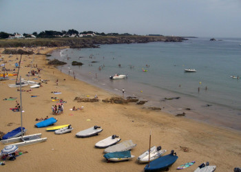 Пляж в Иль-Дье, Франция – фотографии Франции