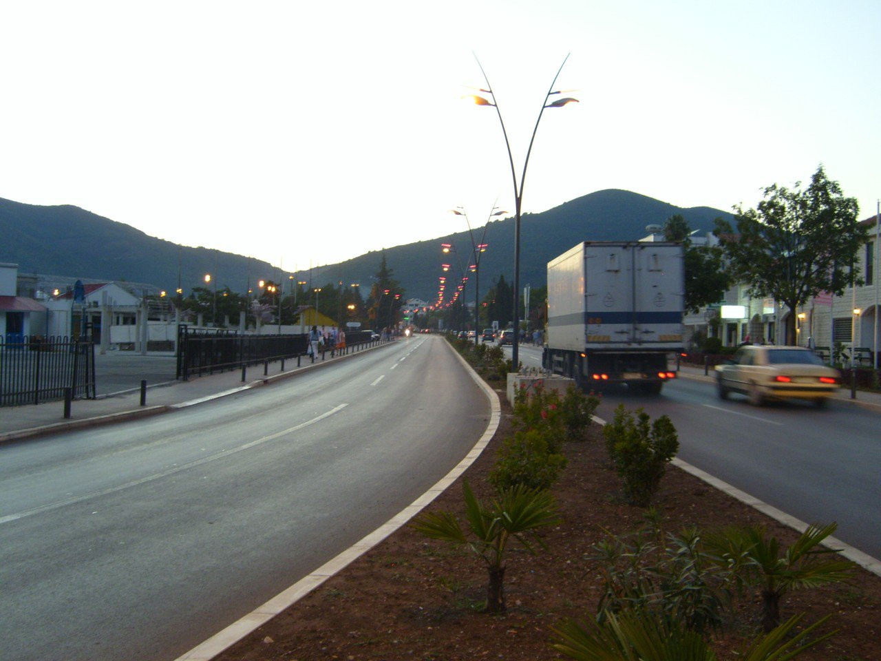 Дорога в Будва, Черногория – фотографии Черногории