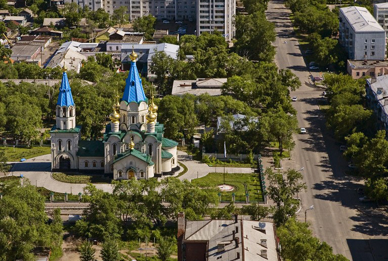 Собор в Благовещенске – фотографии России