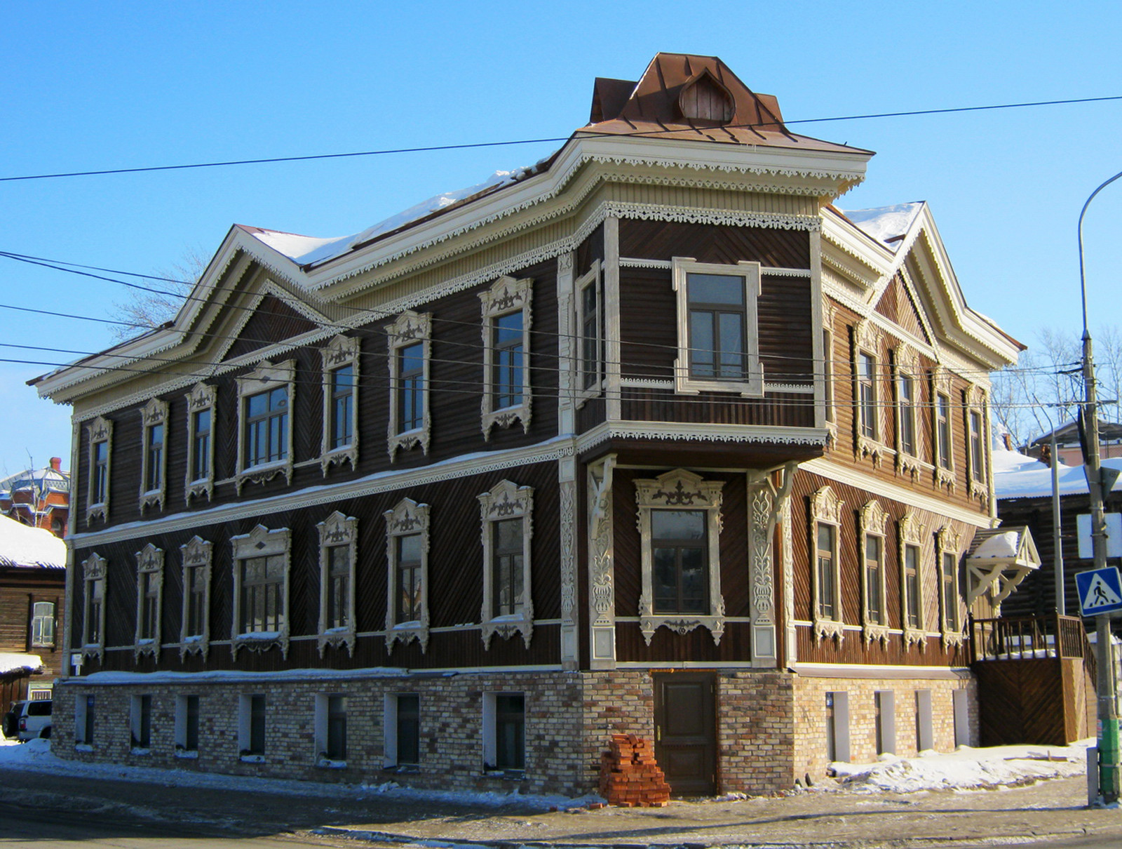 Старые здания Томска – фотографии России