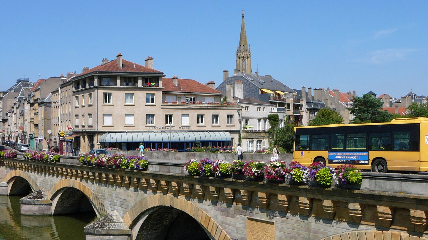 Мост в Мец, Франция. Фото 5 – фотографии Франции