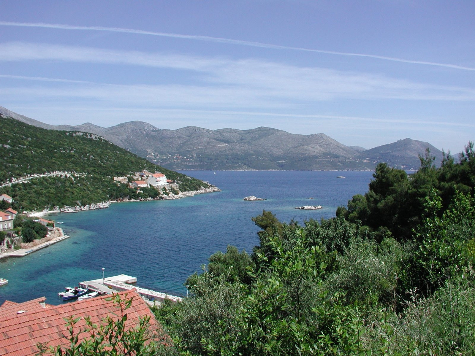 Берега на острове Шипан, Хорватия – фотографии Хорватии