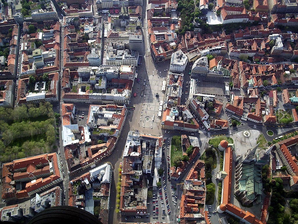 Панорамный вид в Загреб, Хорватия. Фото 13 – фотографии Хорватии