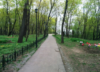 Парк Коломенское, территория церкви – фотографии России