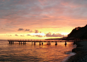 Закат, Южный, Туапсе – фотографии России