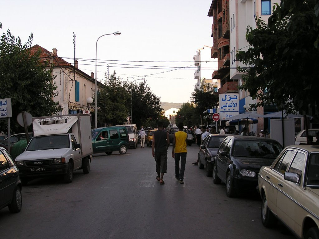 Улица на острове Табарка, Северный Тунис – фотографии Туниса