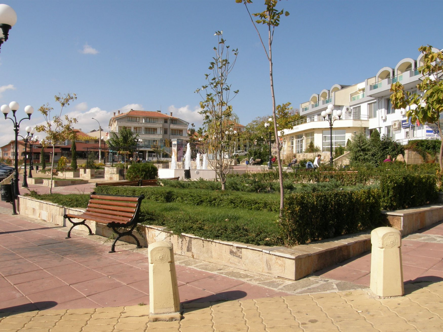 Набережная в Свети-Влас, Болгария. Фото 1 – фотографии Болгарии