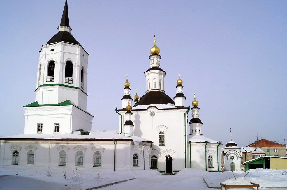 Богородице-Алексеевский монастырь, Томск. Фото 1 – фотографии России