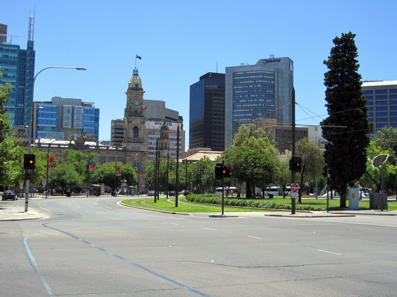 В центре Аделаиды – фотографии Австралии