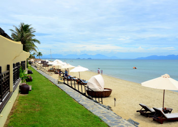 Вид на пляж в Хоайне – фотографии Вьетнама