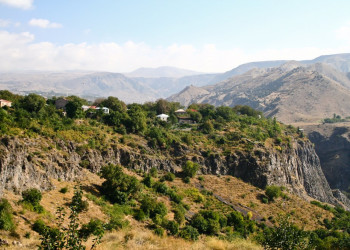 Горы в Гарни, Армения. Фото 1 – фотографии Армении