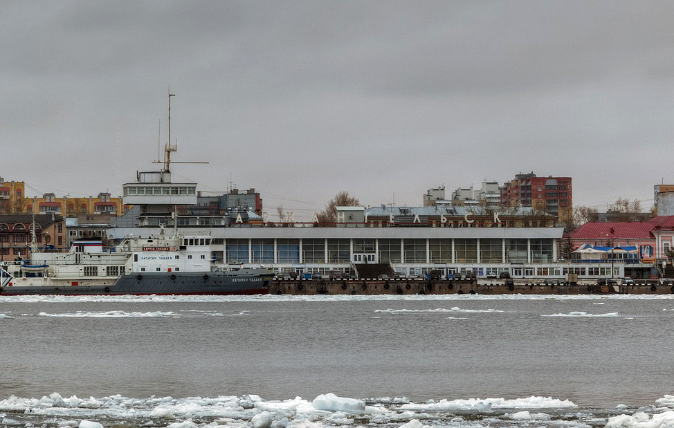 Морской порт Архангельска. Фото 3 – фотографии России