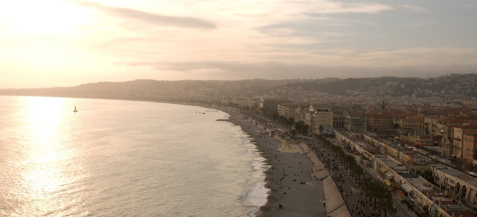 Панорамный вид в Ницце, Франция. Фото 4 – фотографии Франции