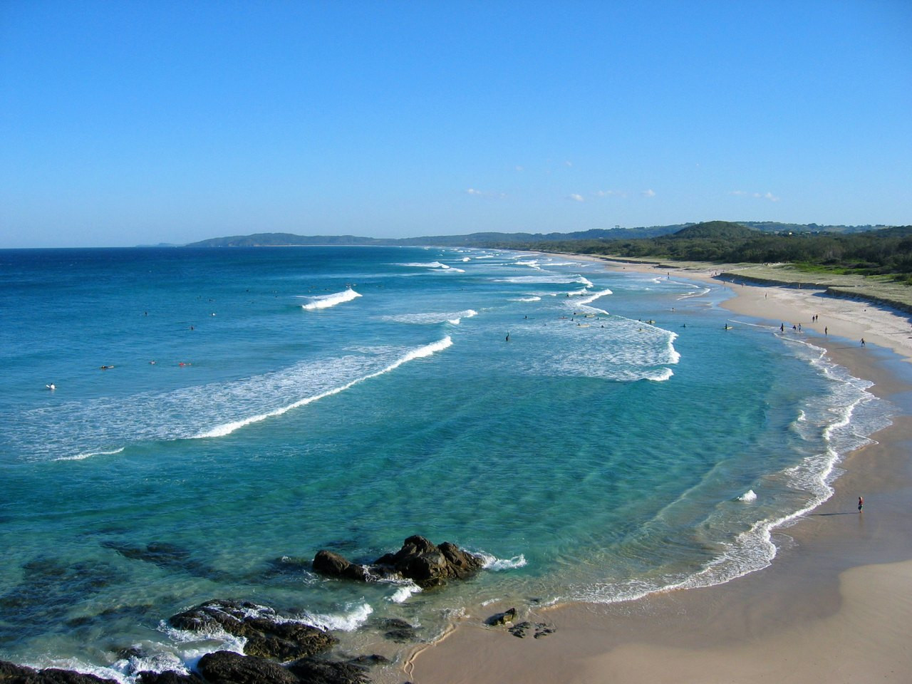 Пляж в Байрон-Бэй, Австралия. Фото 5 – фотографии Австралии