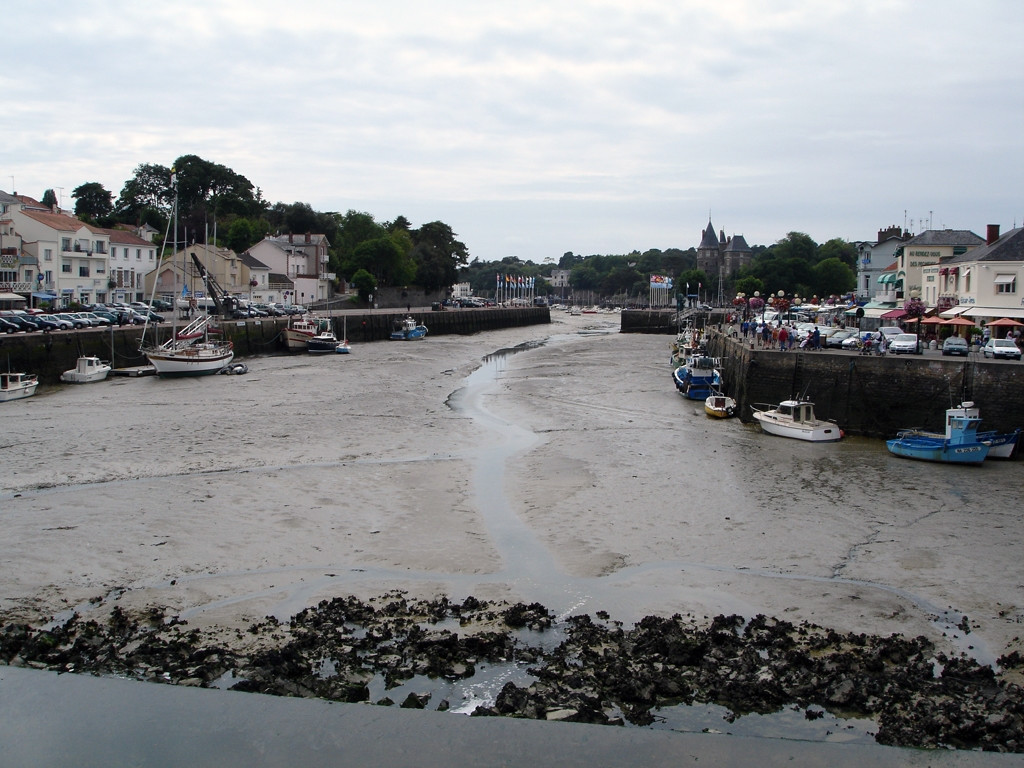 Отлив в Порник, Франция – фотографии Франции