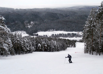 Мраткино — горнолыжная база в Белорецке, Башкортостан. Фото 4 – фотографии России