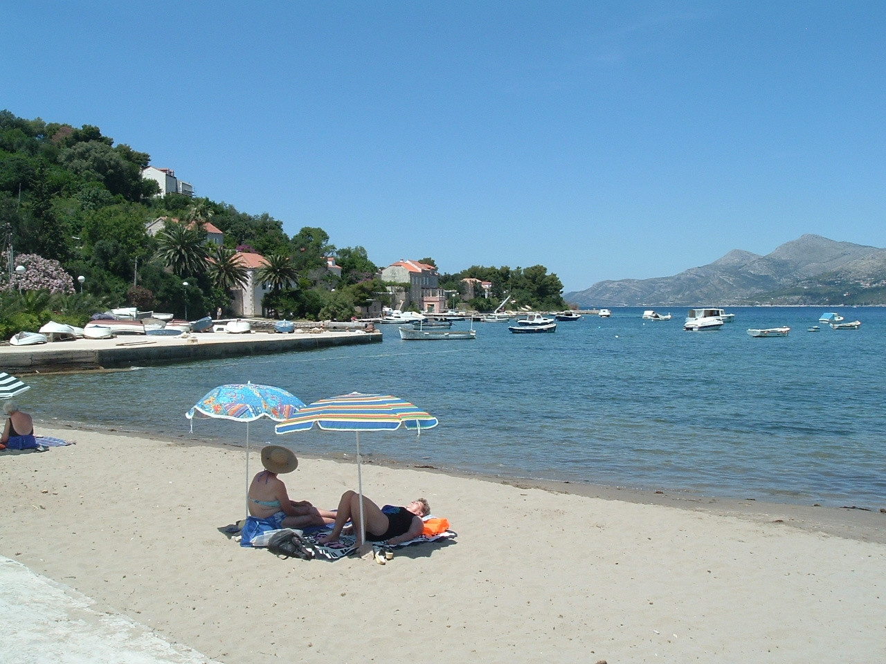 Пляж на острове Колочеп, Хорватия. Фото 2 – фотографии Хорватии