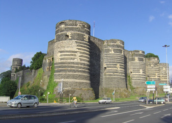 Крепость в Анже, Франция – фотографии Франции