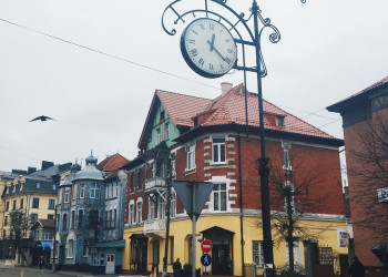 Центр Зеленоградска – фотографии России