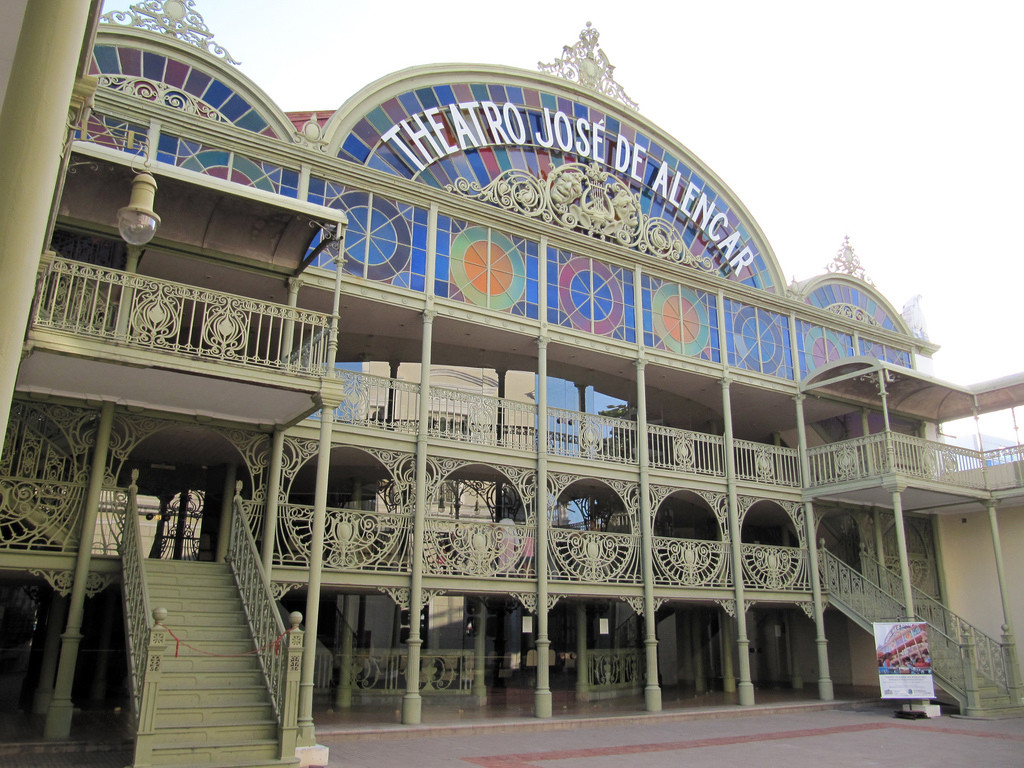 Театр Жозе-де-Аленкара в Форталезе – фотографии Бразилии