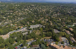 Панорамный вид в Мужене, Франция. Фото 1 – фотографии Франции