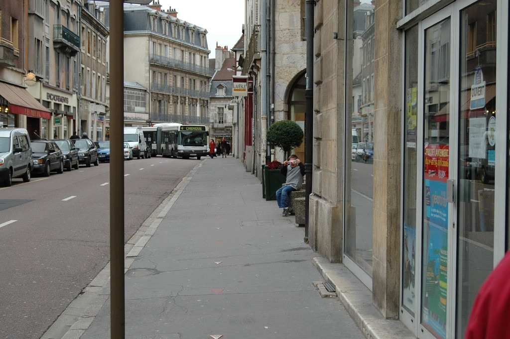 Улица в Дижоне, Франция. Фото 1 – фотографии Франции