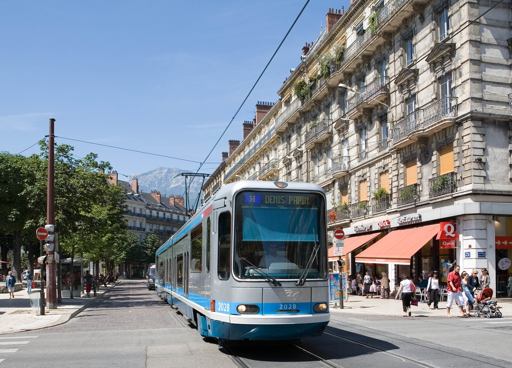 Транспорт в Гренобль, Франция – фотографии Франции