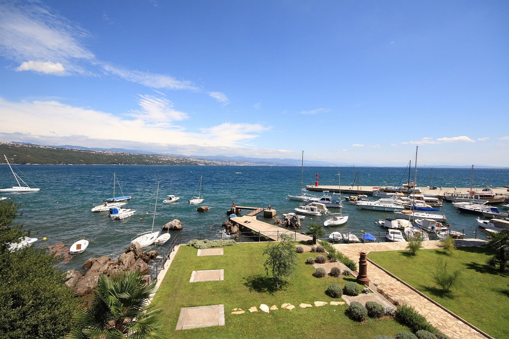 Причал в Опатии, Хорватия – фотографии Хорватии