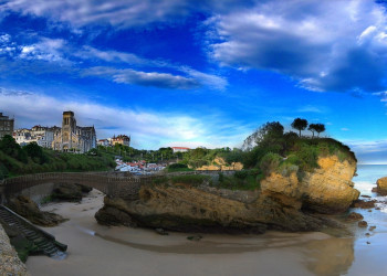 Пляж в Биаррице, Франция. Фото 4 – фотографии Франции