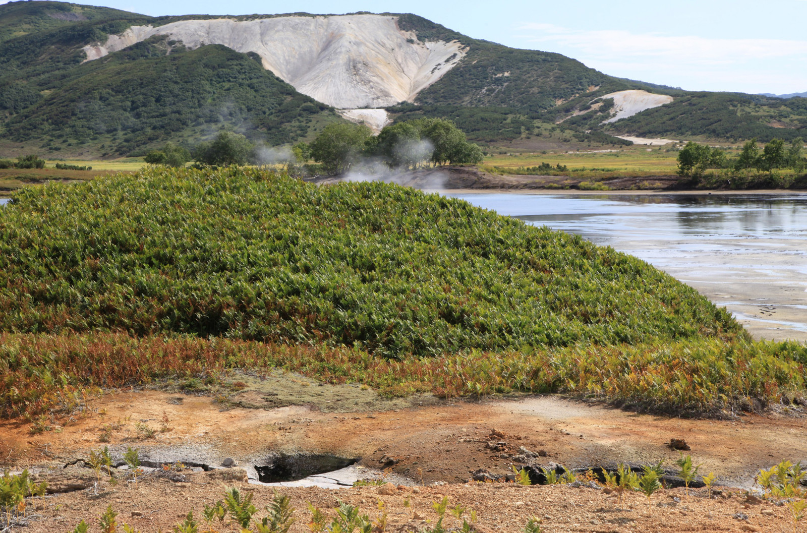 Кальдера вулкана Узон на п-ове Камчатка. Фото 2 – фотографии России
