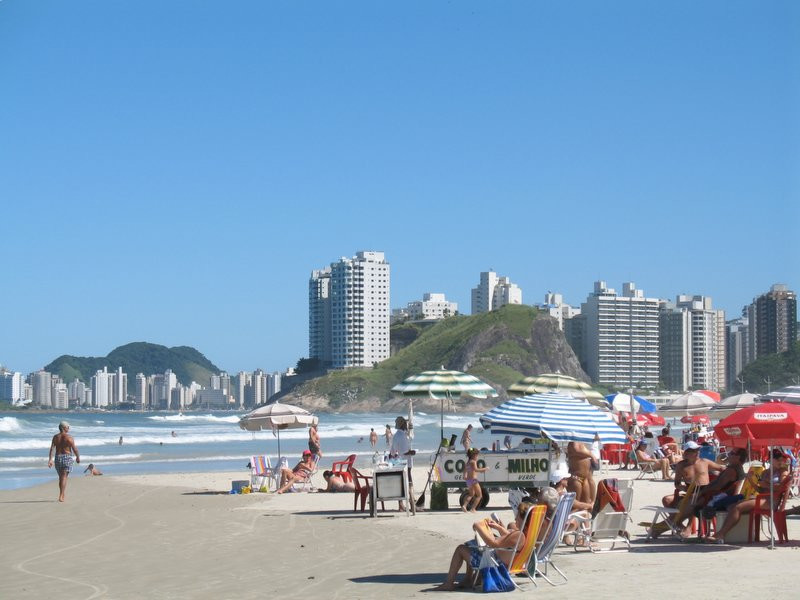 Пляж в Гуаружа, Бразилия. Фото 14 – фотографии Бразилии