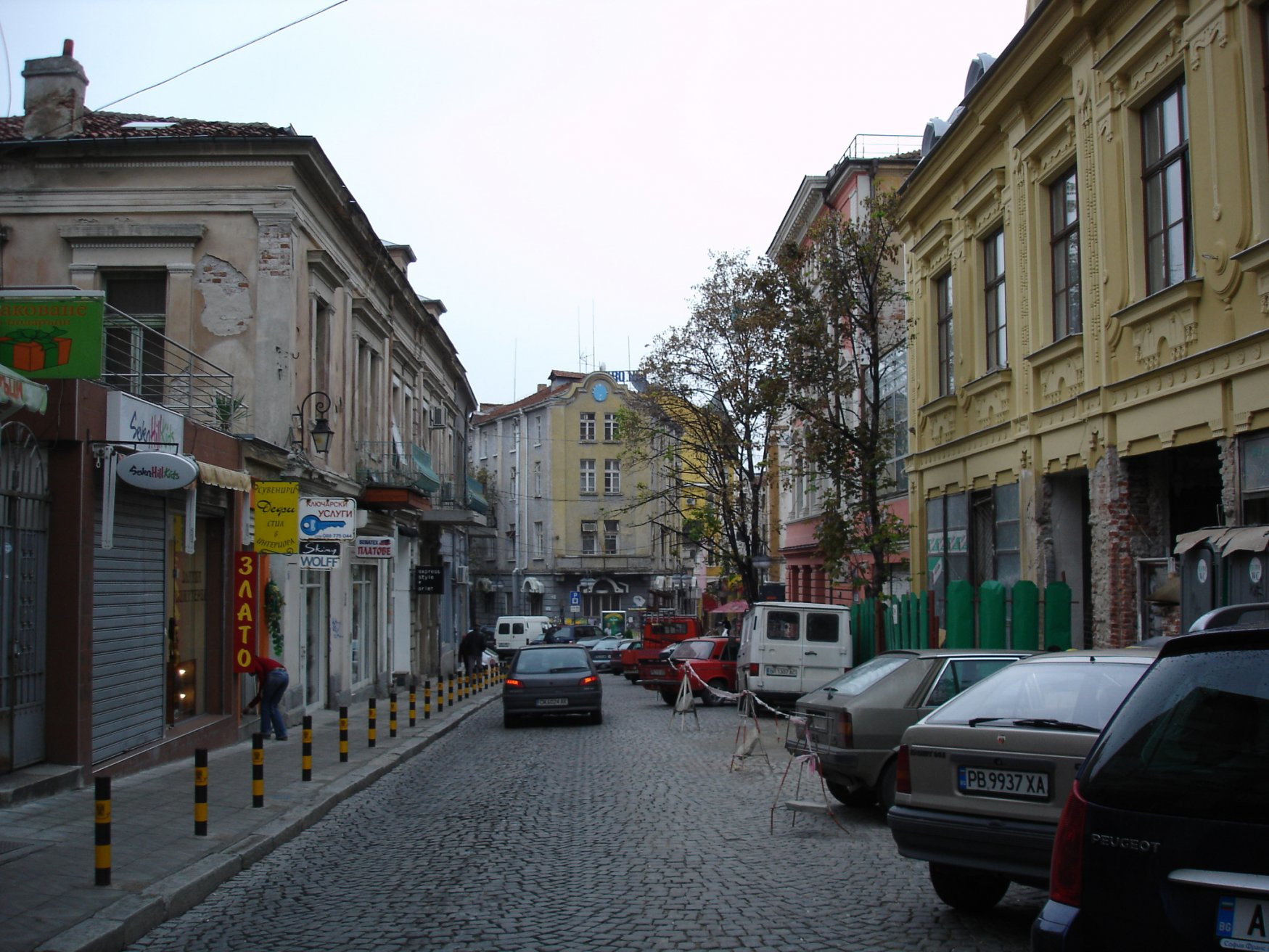 Улица в Пловдиве, Болгария. Фото 11 – фотографии Болгарии