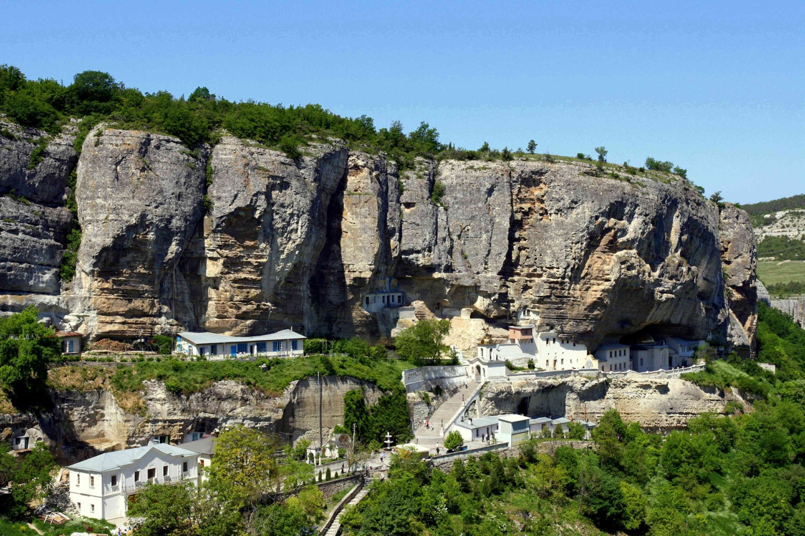 Свято-Успенский мужской монастырь, Бахчисарай, Крым – фотографии России