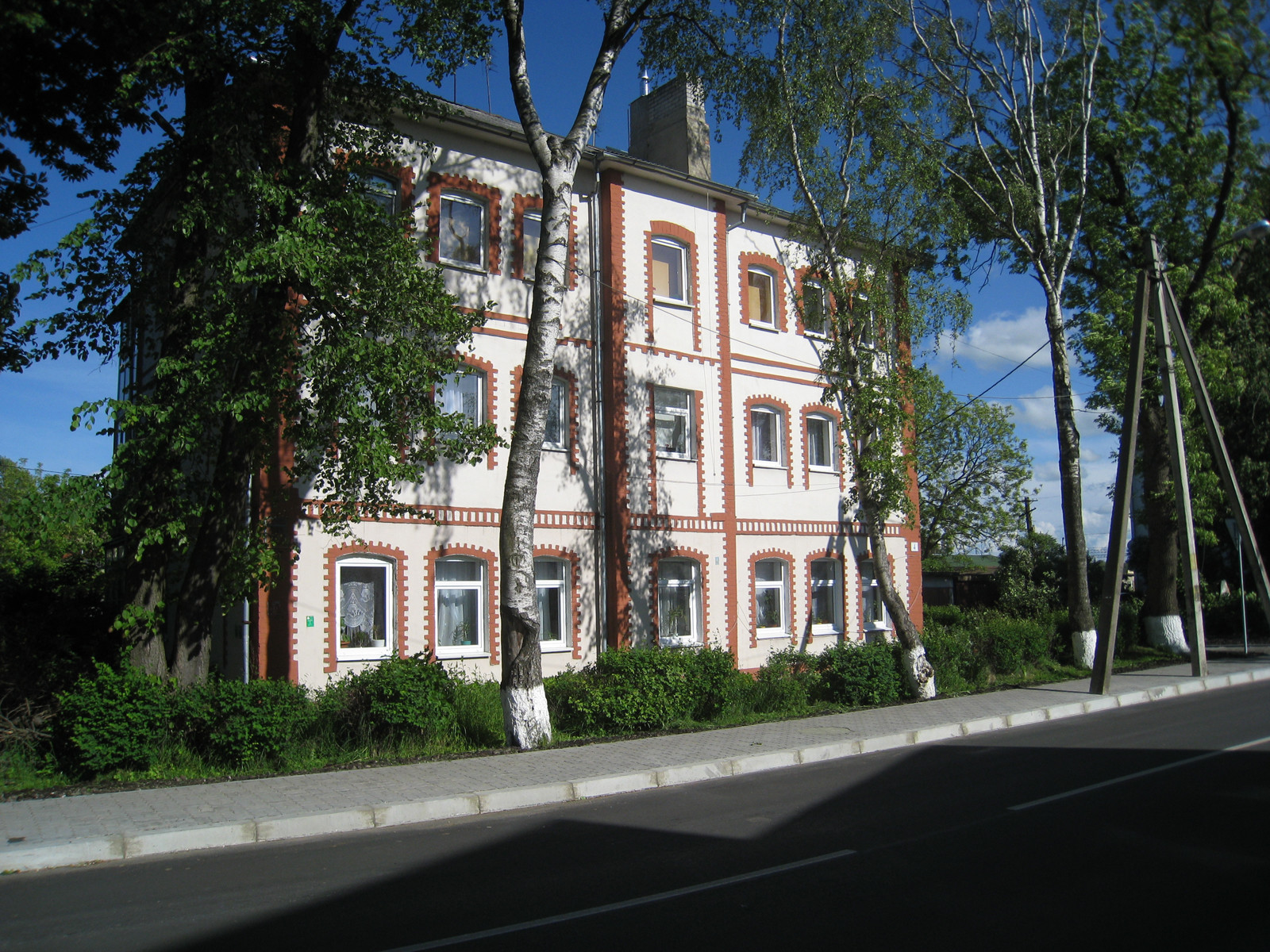 Дом на улице Тургенева в Зеленоградске – фотографии России