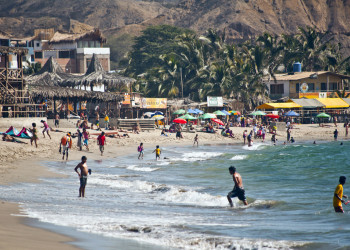 Пляж в Манкоре (Mancora) – фотографии Перу