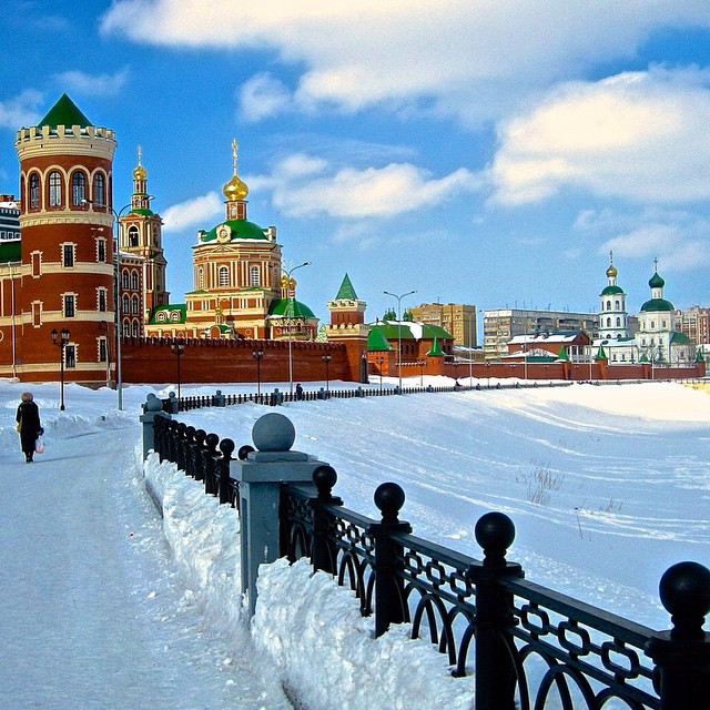 Зимняя Йошкар-Ола (Yoshkar-Ola) – фотографии России