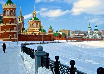 Зимняя Йошкар-Ола (Yoshkar-Ola) – фотографии России