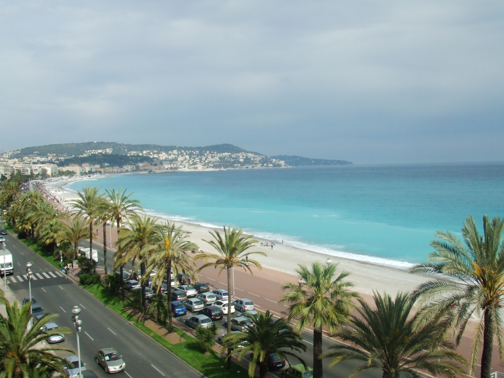 Пляж в Ницце, Франция. Фото 12 – фотографии Франции