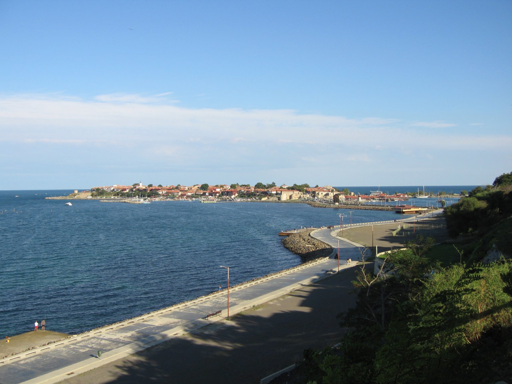 Набережная в Несебыре, Болгария. Фото 13 – фотографии Болгарии
