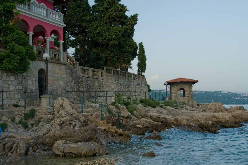 Набережная в Опатии, Хорватия. Фото 9 – фотографии Хорватии